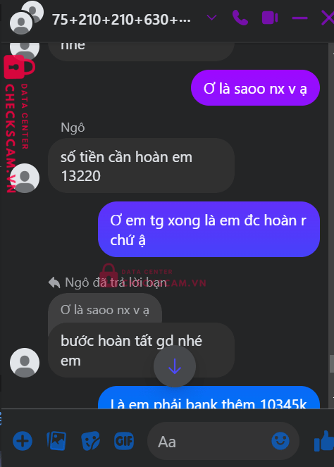 067813383 Vu Van Ngoc VIB bị cảnh báo lừa đảo scam