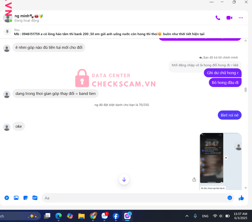 0931283119 Phan Xuan Danh Zalo Pay bị cảnh báo lừa đảo scam