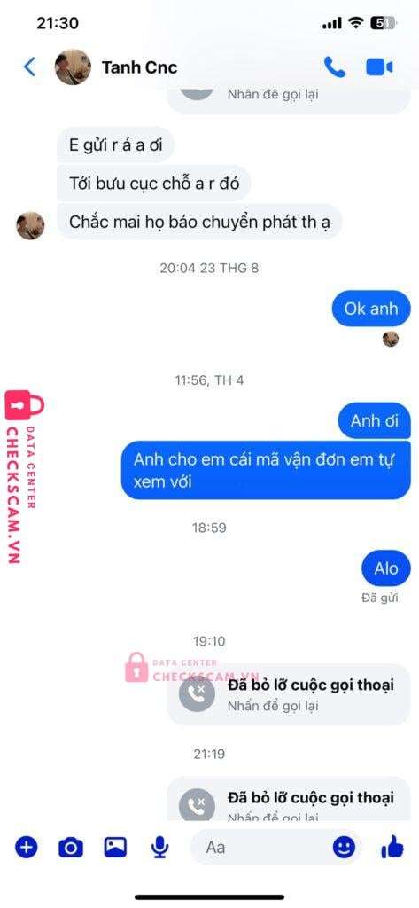 109869996855 Nguyen Tuan Anh Vietinbank bị cảnh báo lừa đảo scam