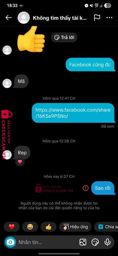 90903823052009 Nguyen Minh Phong MB bị cảnh báo lừa đảo scam