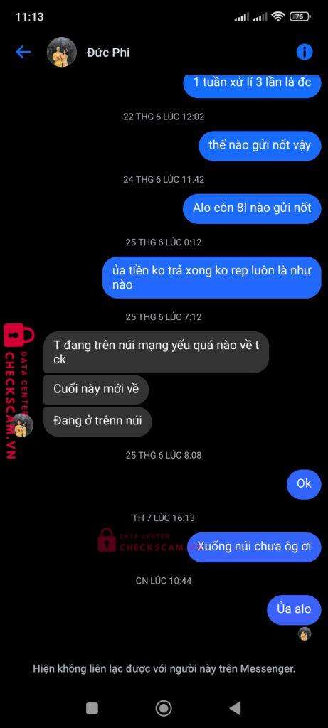 5150339575 DAU DUC PHI BIDV bị cảnh báo lừa đảo scam