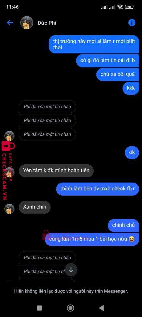 5150339575 DAU DUC PHI BIDV bị cảnh báo lừa đảo scam