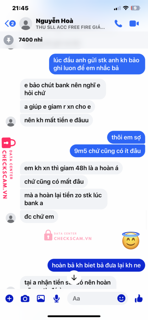 5555555555000 NGUYEN HUU THANH Techcombank bị cảnh báo lừa đảo scam