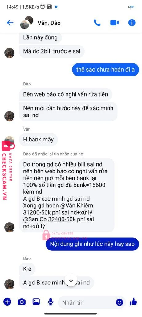 568023318 DAO DUY TRUNG VIB bị cảnh báo lừa đảo scam