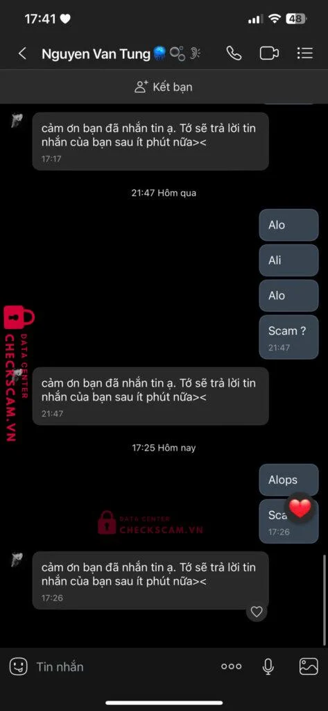 580682 Nguyen Van Tung MB bị cảnh báo lừa đảo scam
