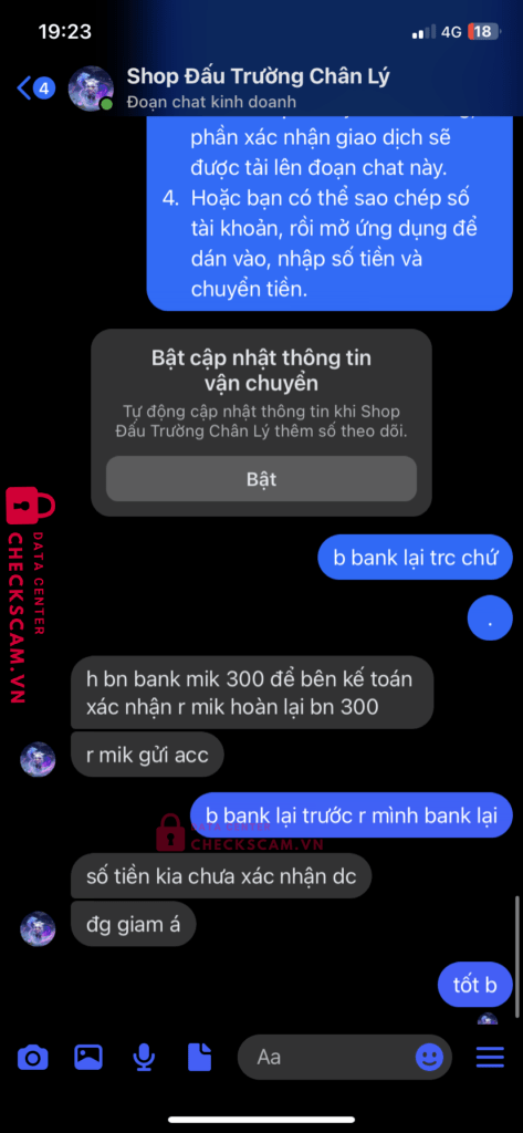 583226087 Tran Tuan Kiet VIB bị cảnh báo lừa đảo scam