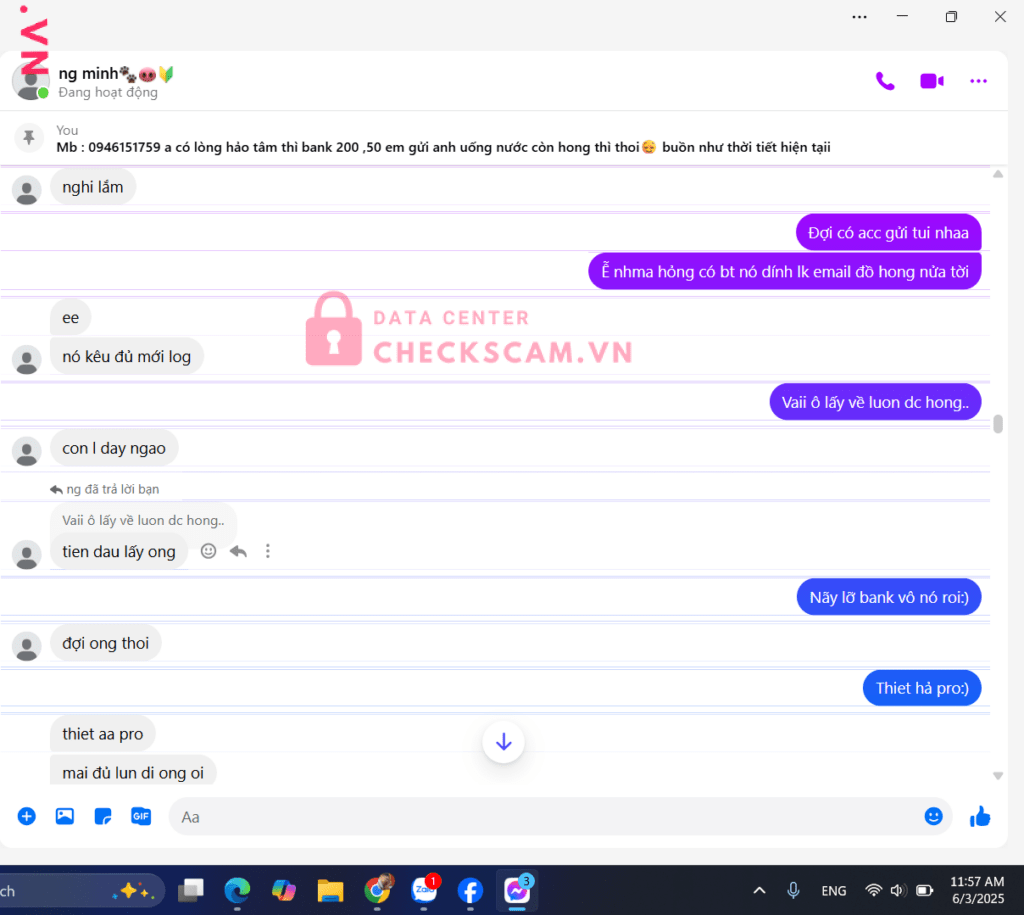 0931283119 Phan Xuan Danh Zalo Pay bị cảnh báo lừa đảo scam