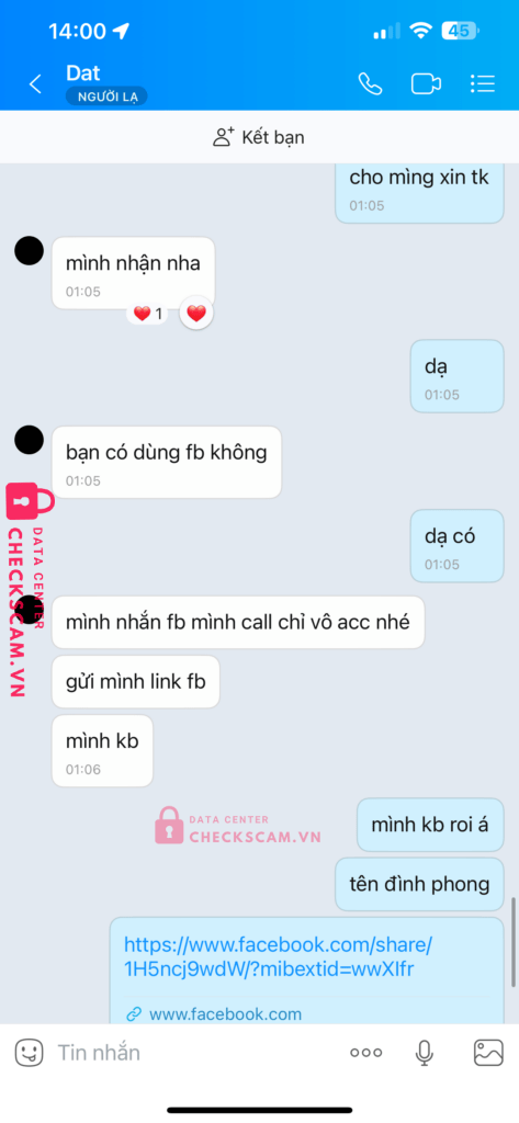 20037571 Nguyen Long Dat ACB bị cảnh báo lừa đảo scam