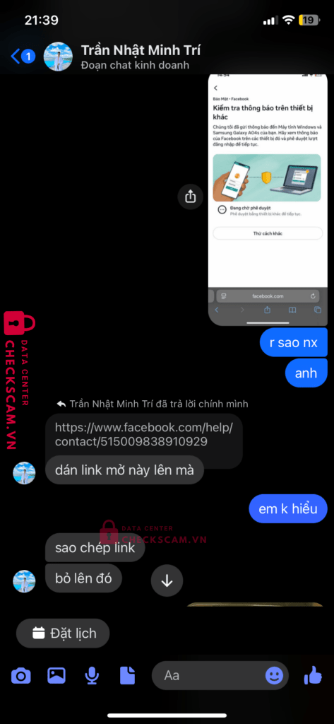 3219386688 Le Thi Thanh Diem MB bị cảnh báo lừa đảo scam