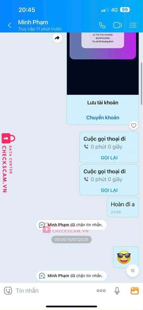 8860977997 Pham Nhut Minh BIDV bị cảnh báo lừa đảo scam