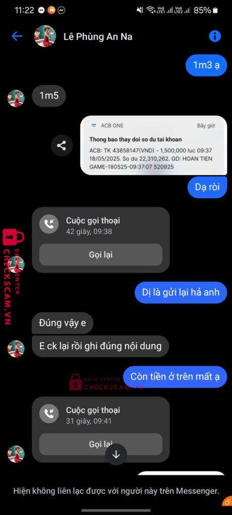6183683888 Nguyen Phuong Thao Techcombank bị cảnh báo lừa đảo scam