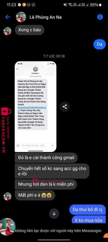6183683888 Nguyen Phuong Thao Techcombank bị cảnh báo lừa đảo scam