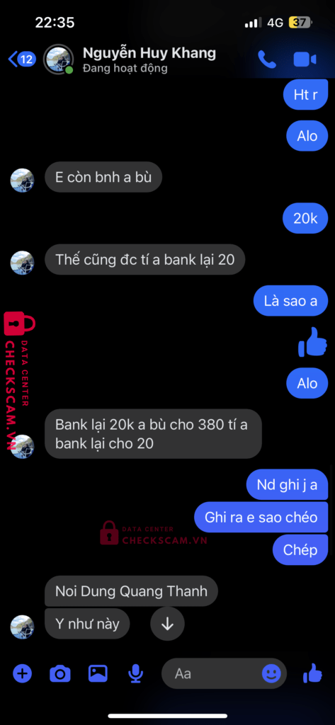 66668888166 Dao Anh Nhat Techcombank bị cảnh báo lừa đảo scam