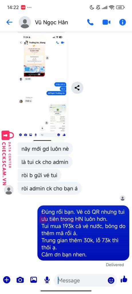 67846746957 Tran Van Tam VP BANK bị cảnh báo lừa đảo scam