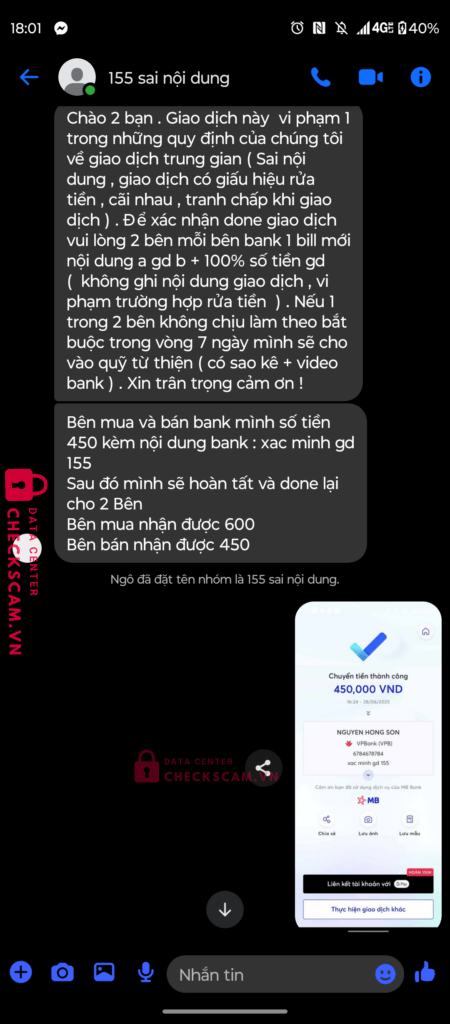 6784678784 NGUYEN HONG SON VP BANK bị cảnh báo lừa đảo scam
