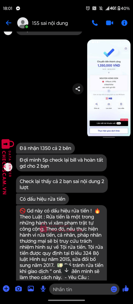 6784678784 NGUYEN HONG SON VP BANK bị cảnh báo lừa đảo scam