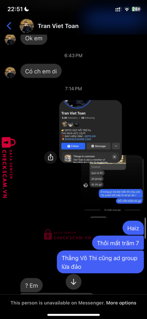 69999944444 LUU KIEU KHUYEN TPBANK bị cảnh báo lừa đảo scam