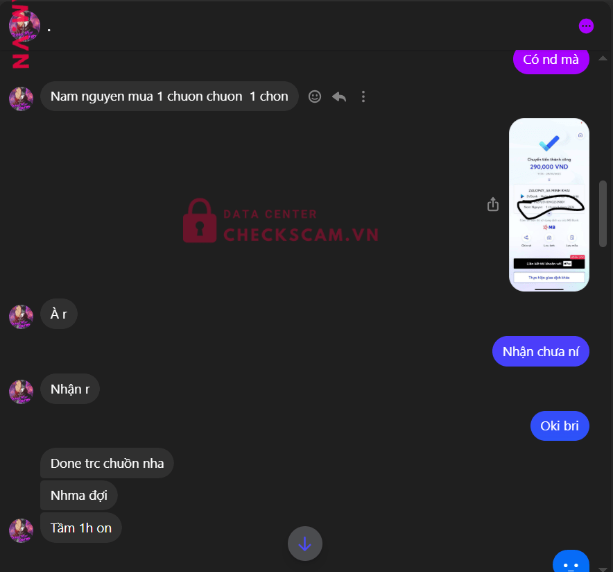 0328297904 Sa Minh Khai Zalo Pay bị cảnh báo lừa đảo scam
