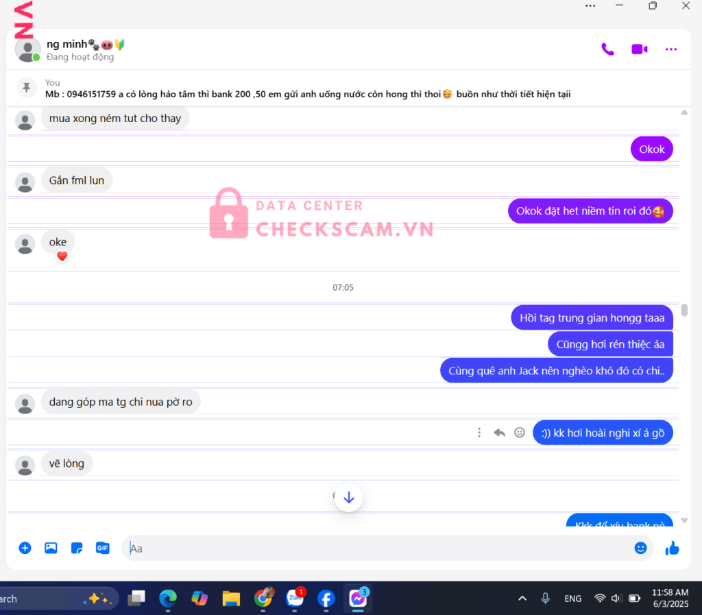 0931283119 Phan Xuan Danh Zalo Pay bị cảnh báo lừa đảo scam