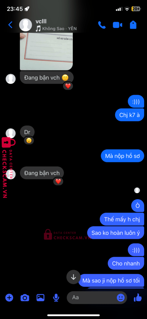 702210706 Luu Ngoc Anh MB bị cảnh báo lừa đảo scam