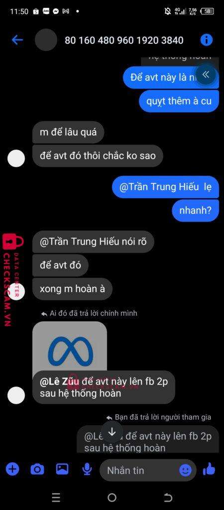 76767171020088 DANG ANH TUAN MB bị cảnh báo lừa đảo scam