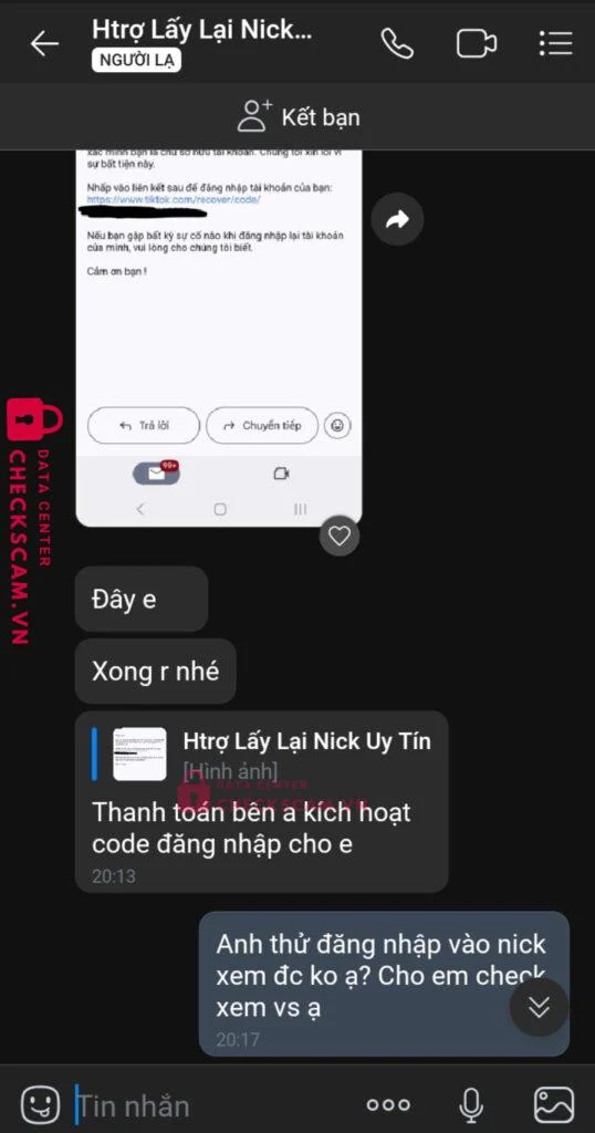 782492527 NGUYEN THANH HOA VIB bị cảnh báo lừa đảo scam