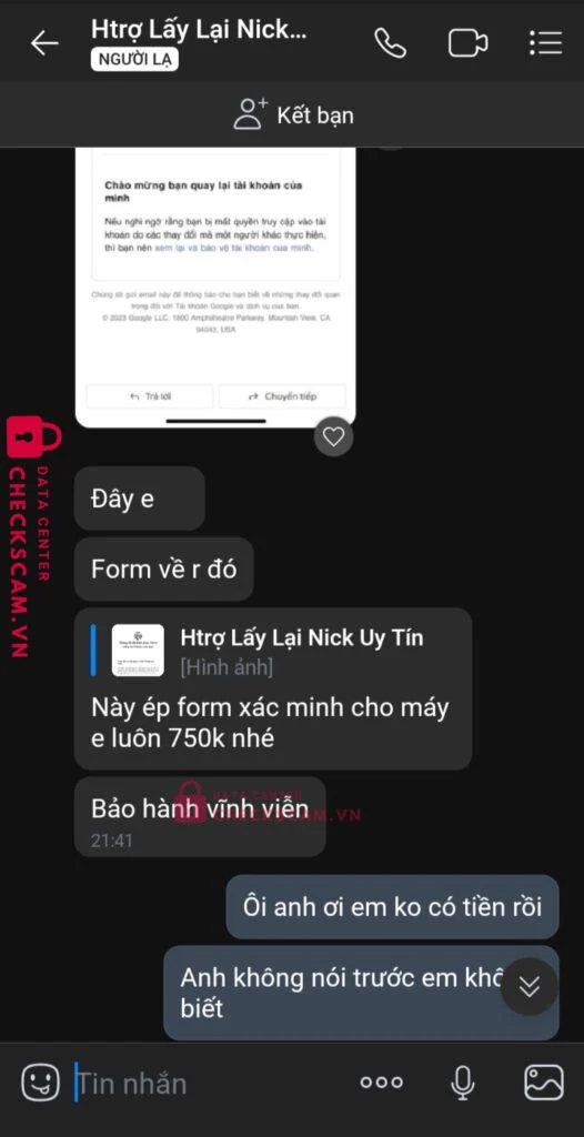 782492527 NGUYEN THANH HOA VIB bị cảnh báo lừa đảo scam