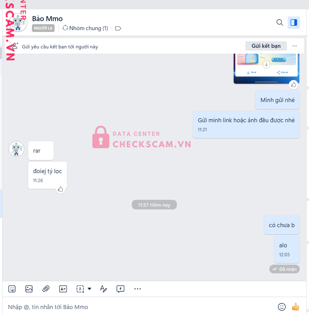 79120912092000 Trinh Quoc Bao Techcombank bị cảnh báo lừa đảo scam
