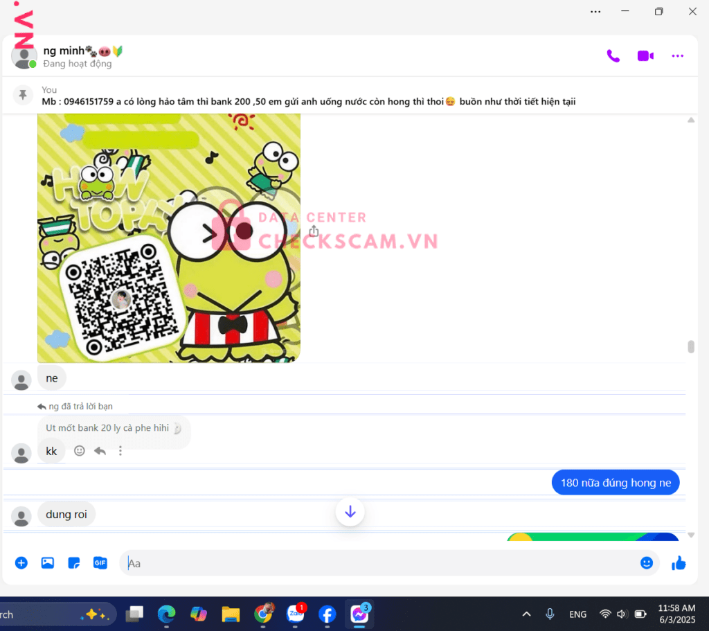 0931283119 Phan Xuan Danh Zalo Pay bị cảnh báo lừa đảo scam