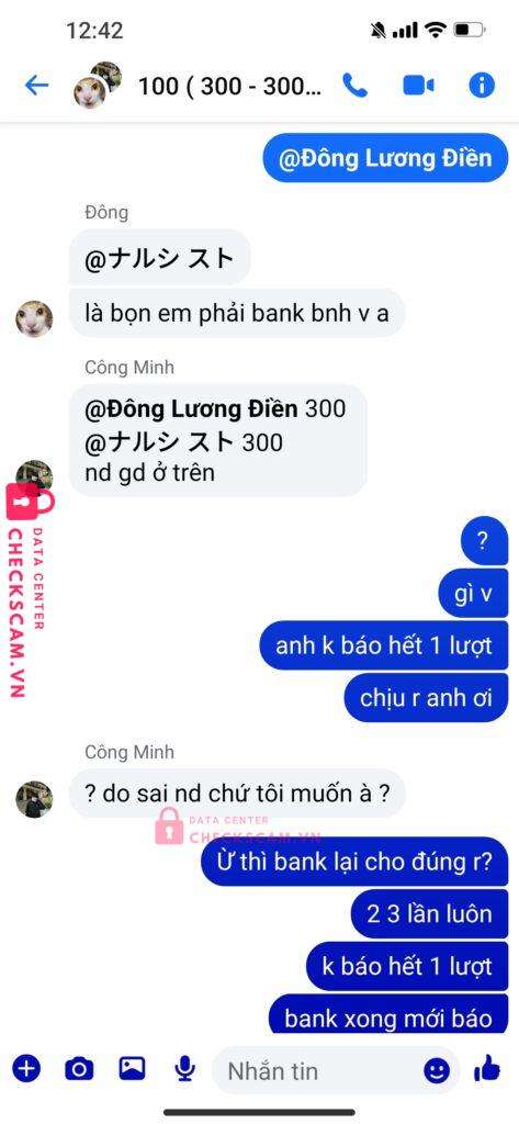 9846484649 Tran Bui Cong Minh VP BANK bị cảnh báo lừa đảo scam