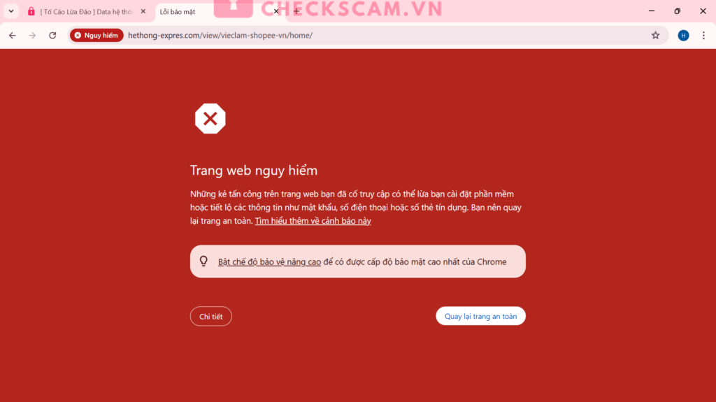8107041137517 DO VAN PHONG BV Bank bị cảnh báo lừa đảo scam