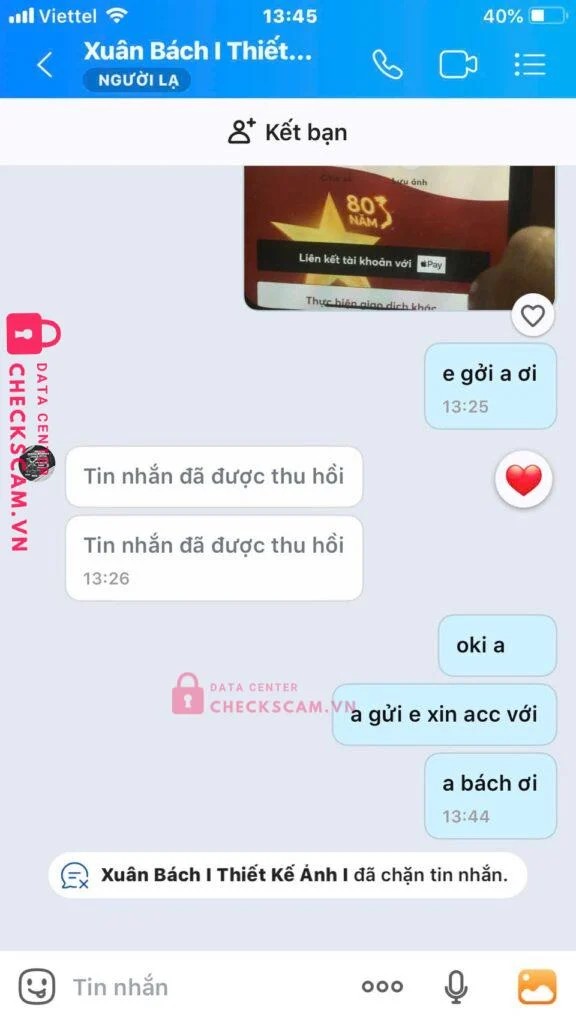 826611111 PHAM VIET GIA PHU MB bị cảnh báo lừa đảo scam