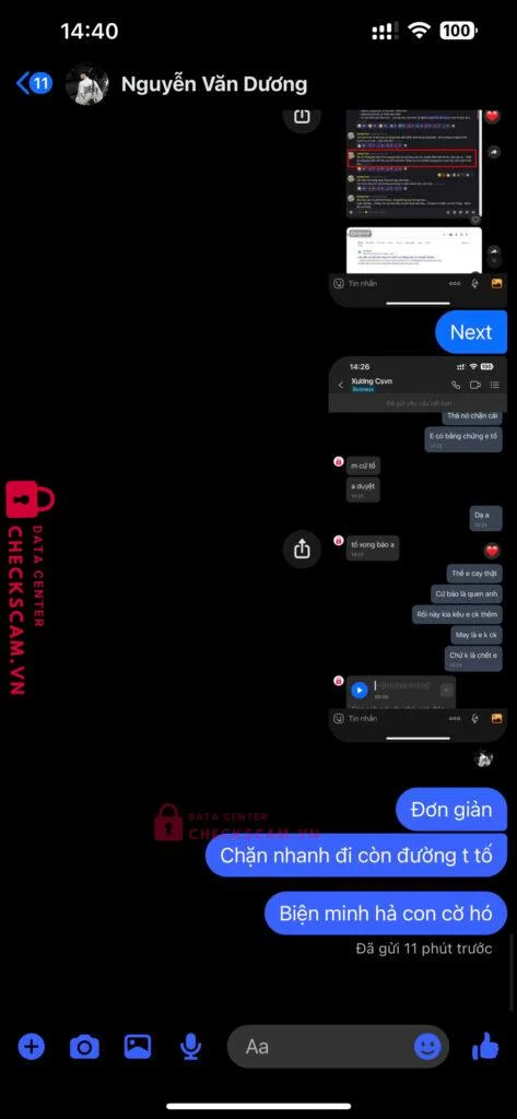 849556789999 NGUYEN VU TRUNG KIEN MB bị cảnh báo lừa đảo scam
