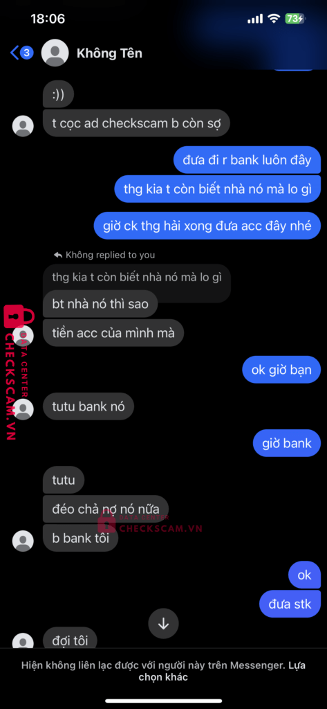 8605205132720 LY HIEN THU Agribank bị cảnh báo lừa đảo scam