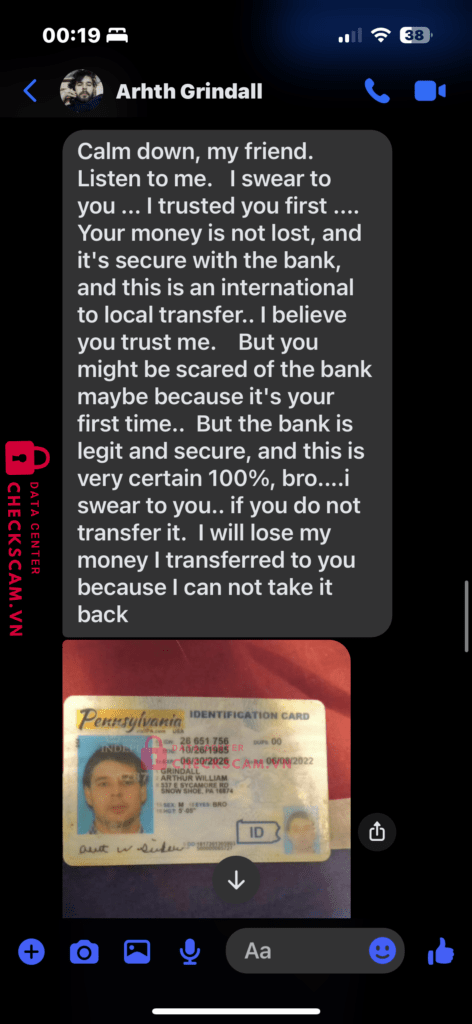 8821792046 PHAM DINH SON BIDV bị cảnh báo lừa đảo scam