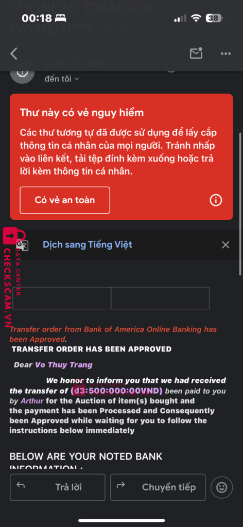 8821792046 PHAM DINH SON BIDV bị cảnh báo lừa đảo scam