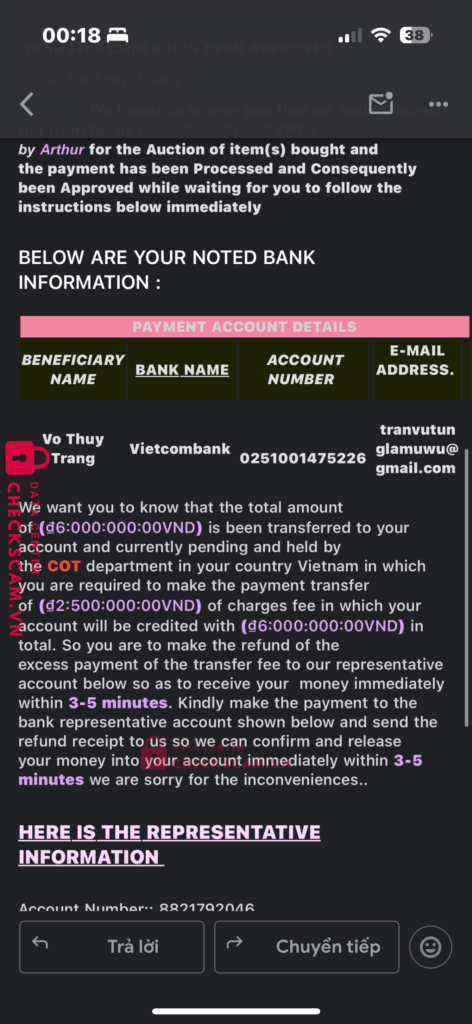8821792046 PHAM DINH SON BIDV bị cảnh báo lừa đảo scam