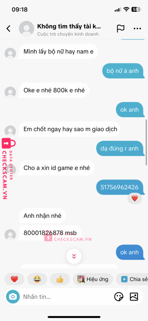 8831213755 Nguyen Tan Vuong BIDV bị cảnh báo lừa đảo scam