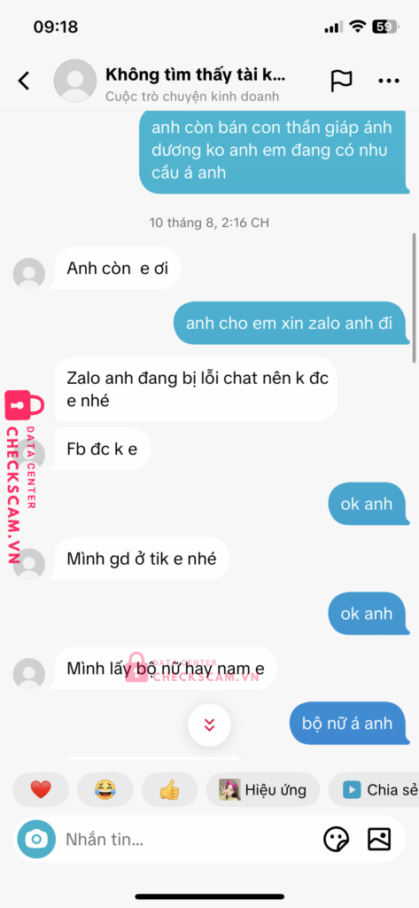 8831213755 Nguyen Tan Vuong BIDV bị cảnh báo lừa đảo scam