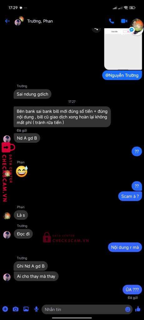 8853219012 NGUYEN VAN TRUONG BIDV bị cảnh báo lừa đảo scam