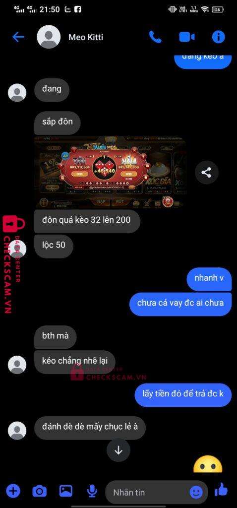 8860426282 TRAN BAO THY BIDV bị cảnh báo lừa đảo scam