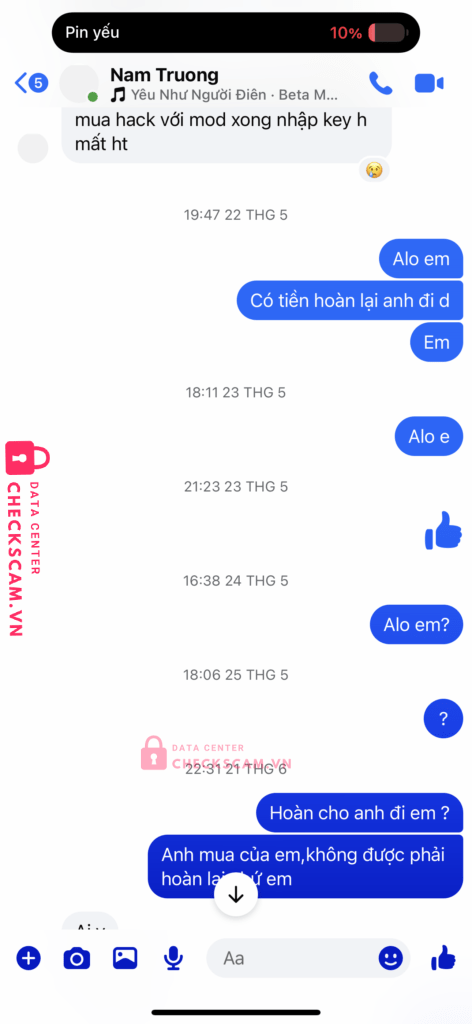 8888364519931 NGUYEN THI MY AGRIBANK bị cảnh báo lừa đảo scam