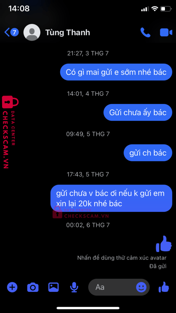 8888945059189 Vu Kim Loan Agribank bị cảnh báo lừa đảo scam