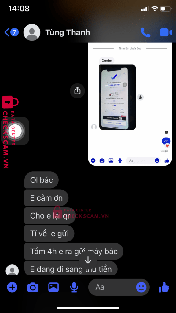 8888945059189 Vu Kim Loan Agribank bị cảnh báo lừa đảo scam