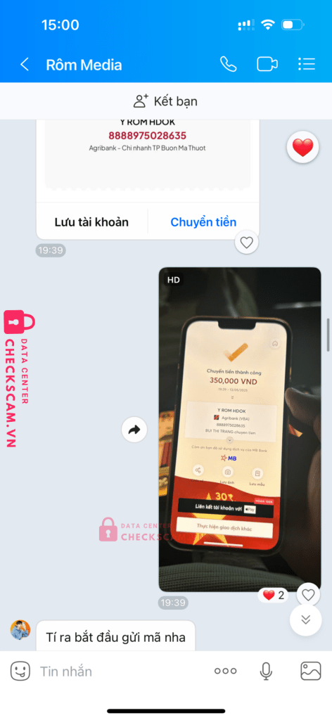 8888975028635 Y Rom Hdok Agribank bị cảnh báo lừa đảo scam