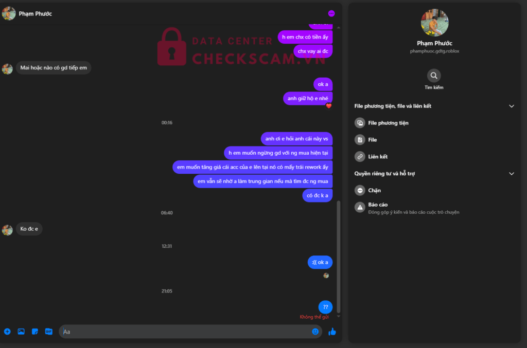 88898018550013 THAN VAN LUONG MSB bị cảnh báo lừa đảo scam