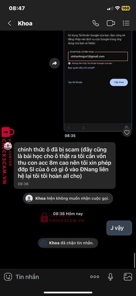9019111109 TRAN BINH MINH MB bị cảnh báo lừa đảo scam