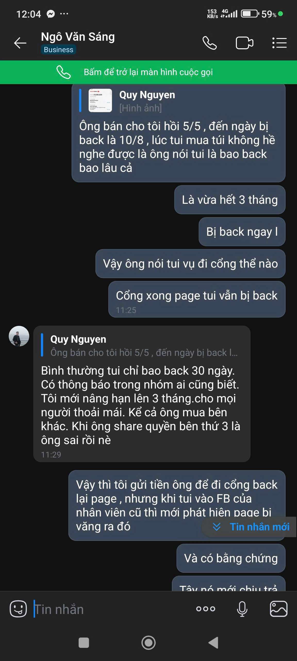9333684832 Ngo Van Sang VCB bị cảnh báo lừa đảo scam