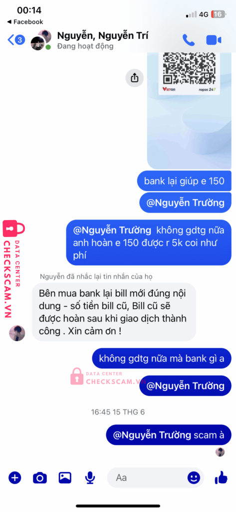 962477777777 NGUYEN VAN TRUONG BIDV bị cảnh báo lừa đảo scam
