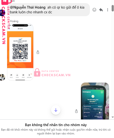 964856177 Nguyen Hoang Tuan Kiet VIB bị cảnh báo lừa đảo scam